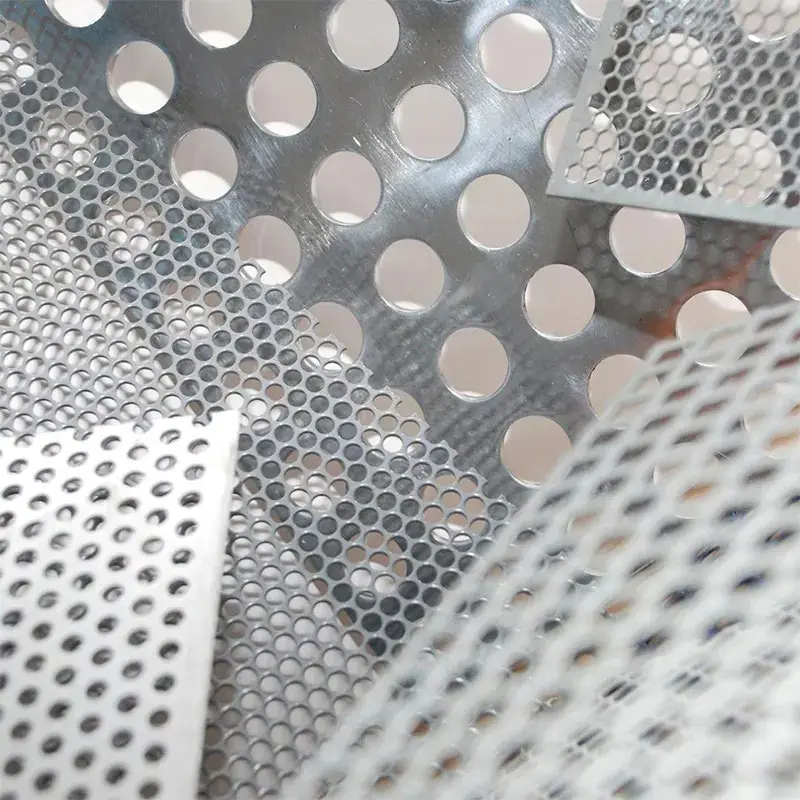 High Quality Stainless Steel Round Hole Perforated Mesh