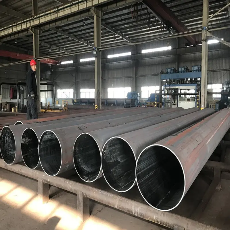 Large diameter hot rolled carbon steel seamless pipe