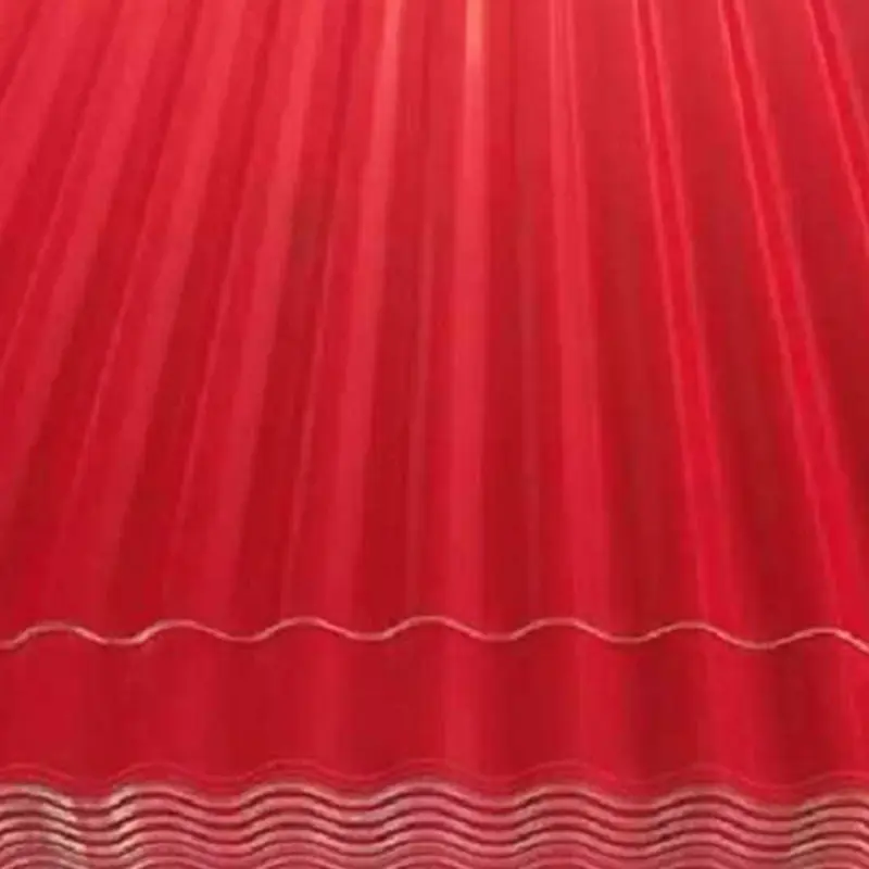 Corrugated steel plate