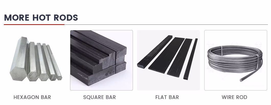 Hot Rolled SAE1006 1008 1010 Q195 Q235 1045 Alloy Mild Ms 5.5mm 6.5mm Iron Steel Wire Rod