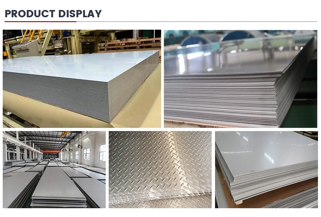 China Manufacture 304 316 Top Quality and Good Price 2b Ba 3m 6m 9m Length Plate Stainless Steel Sheet