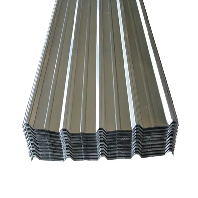 Corrugated steel plate