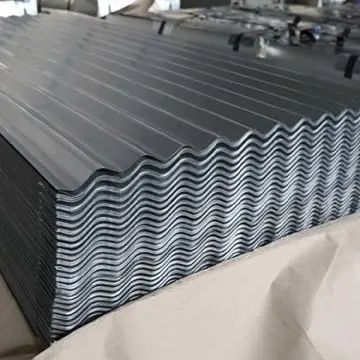 Corrugated steel plate