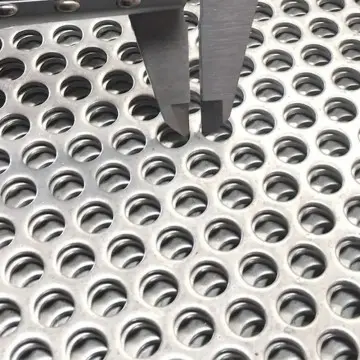 High Quality Stainless Steel Round Hole Perforated Mesh