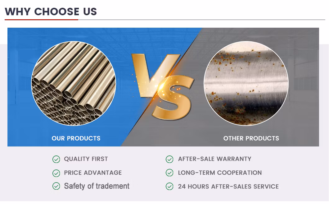 Top Quality 304 Stainless Steel Tube Best Price Surface Bright Polished Inox 316L Stainless Steel Pipe/Tube